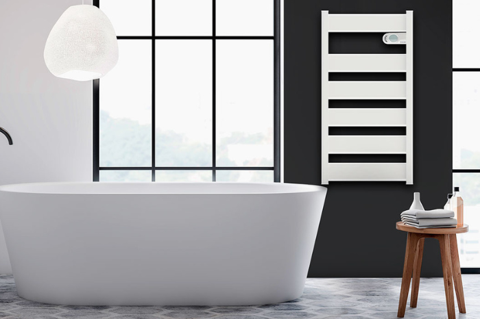 LYSA Electric heated towel rail without fluid