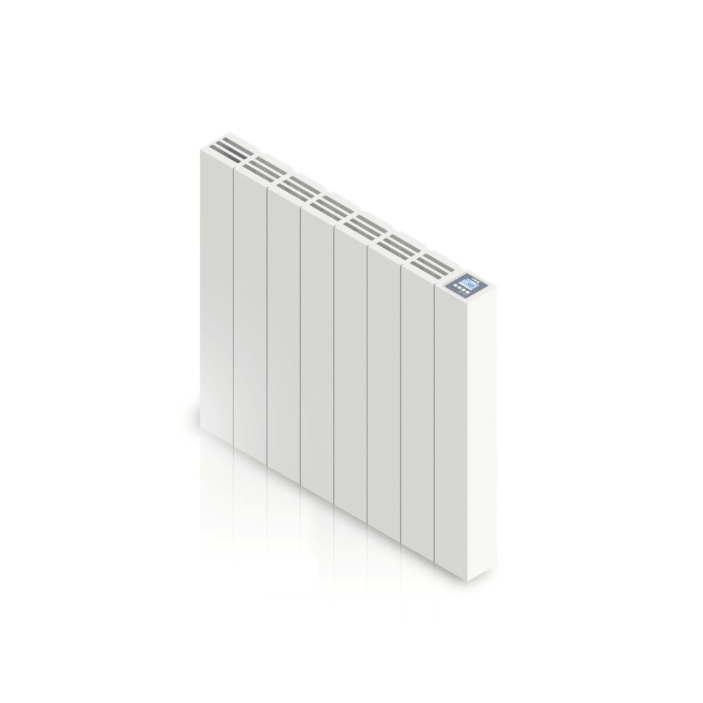 AVA H WiFi Direct- Connected electric ceramic core radiator in extruted aluminium