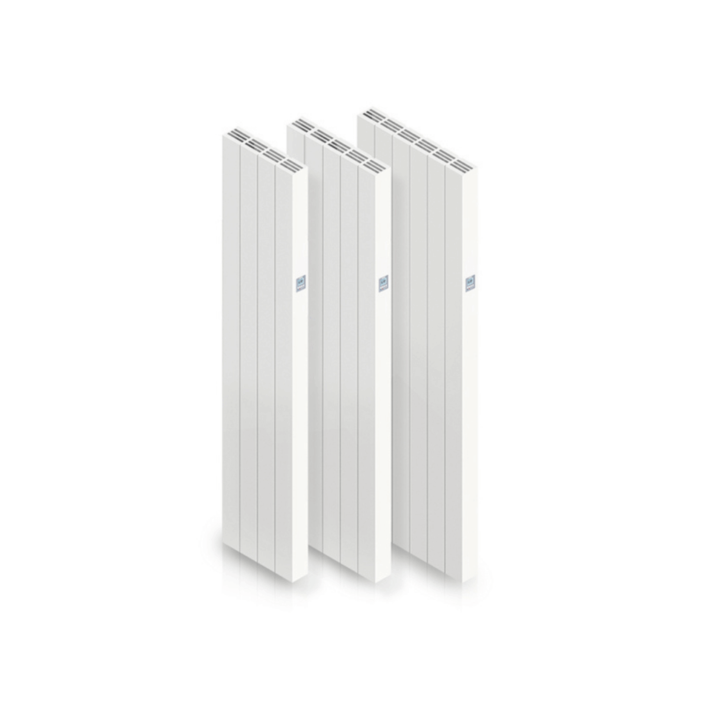 AVA V WiFi Direct - Connected electric ceramic core radiator in extruted aluminium