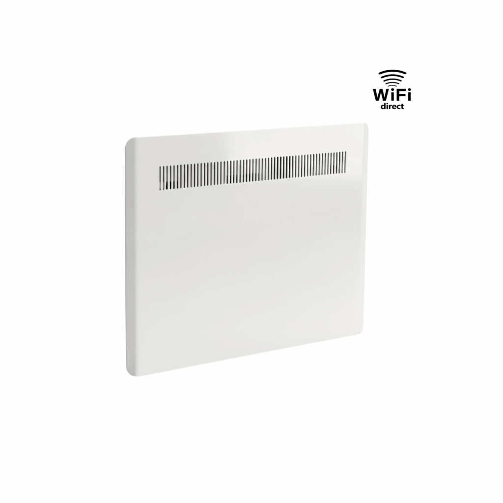 ELEOS P WiFi Direct Connected panel heater with steel structure