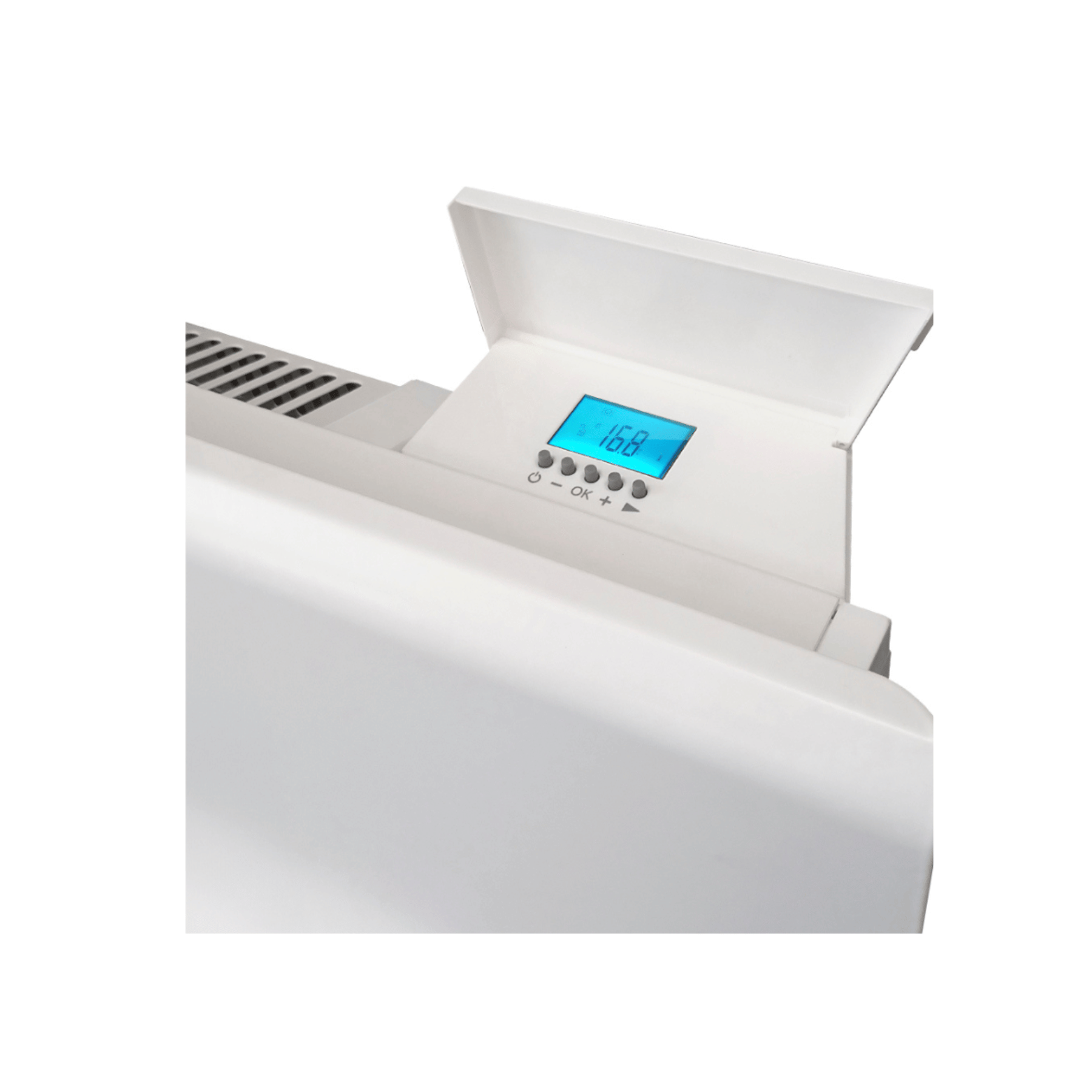 NUBIA P - Panel heater with steel structure