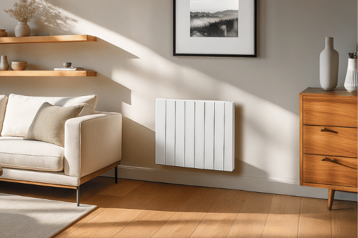 SIREA - Electric radiator with ceramic inertia in injected aluminum